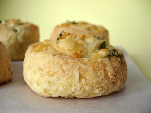 Cheese pinwheel scones