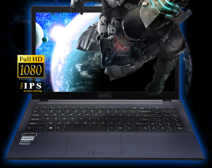 Modelo traz Full HD com IPS (Foto: Reprodução/Avell)