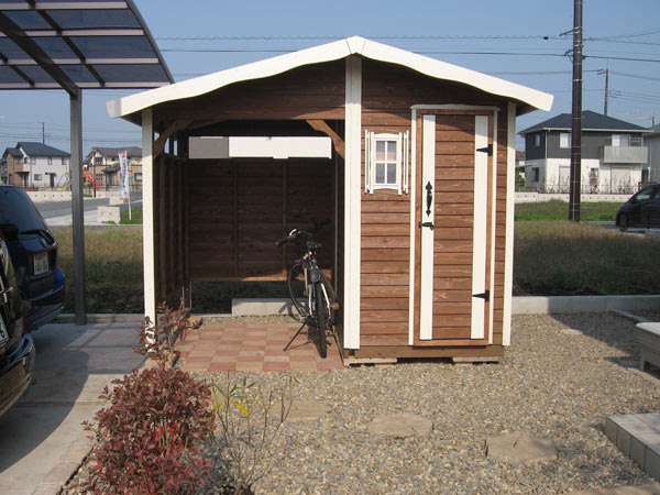 真鍮 王子 冒険 サイクル ポート 物置 おしゃれ Nakamura Nouen Jp