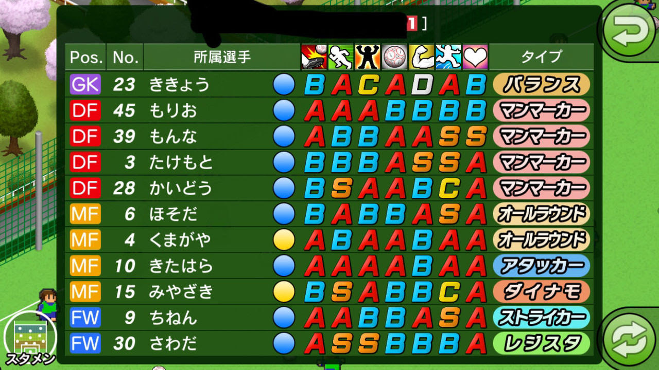 サッカーシミュレーションゲーム カルチョビットa1ゴール目 スマホゲー サッカー2chニュースまとめ