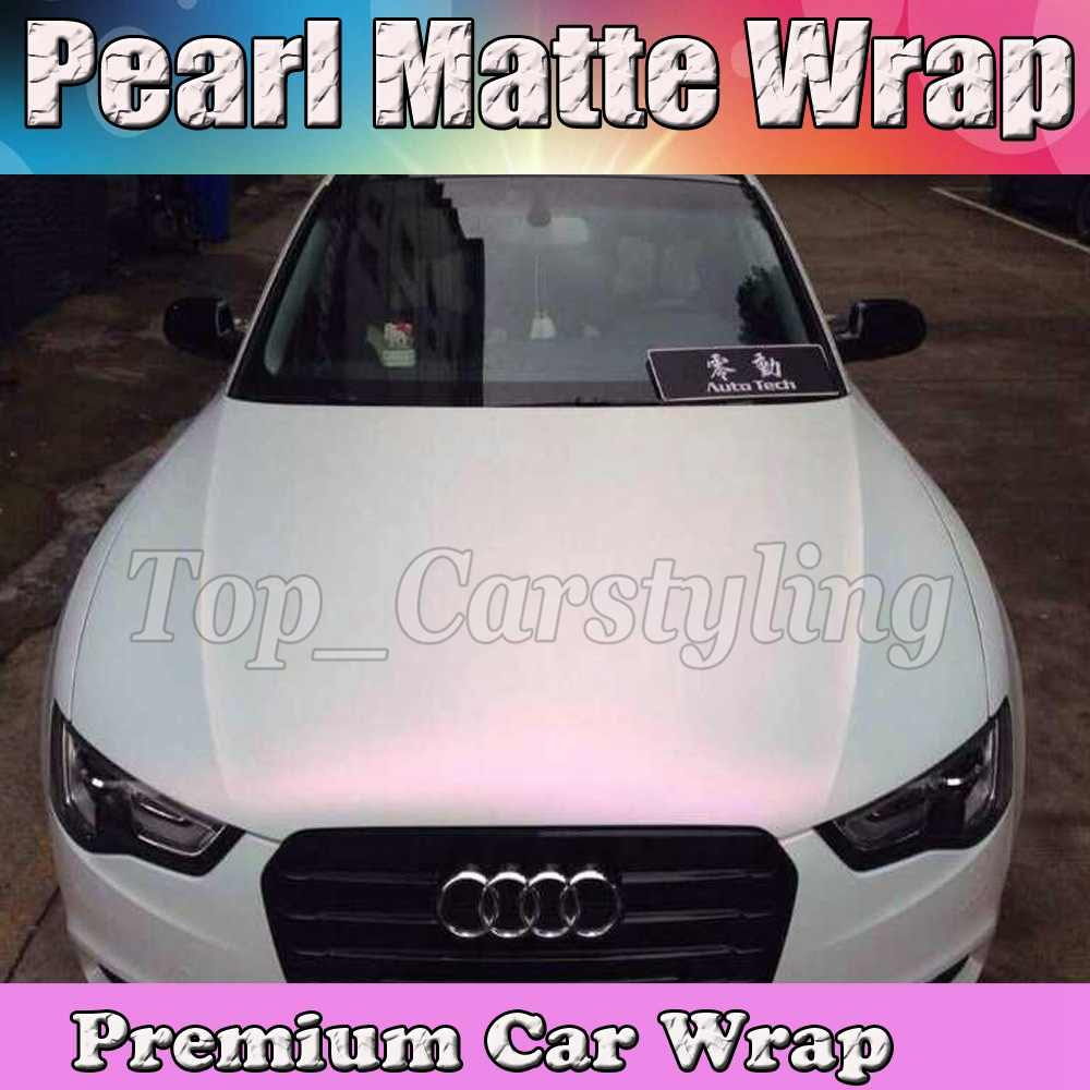 サテンパールホワイトピンクに車のラップでマットサテン車カバー箔 Protwraps 1 52 M ロール 5x67ft Car Wrap Car Wrap Vinylwrap Vinyl Gooum