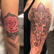Top Inspirasi Borneo Rose Tattoo, Info Spesial!