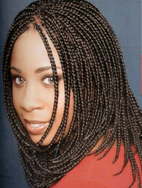 Micro braids  hairstyles  for black women 