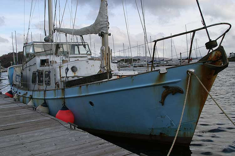 Alan Buchanan designed De Ruyter Mk II Steel Ketch - NOT 