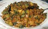 Karela poreel aka fried bitter gourd