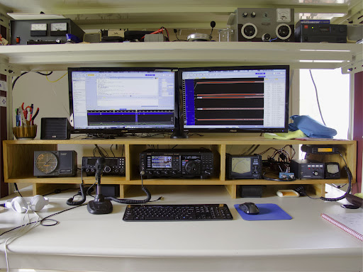 Ham Radio Desk Riser