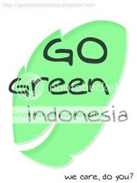 go green Indonesia!