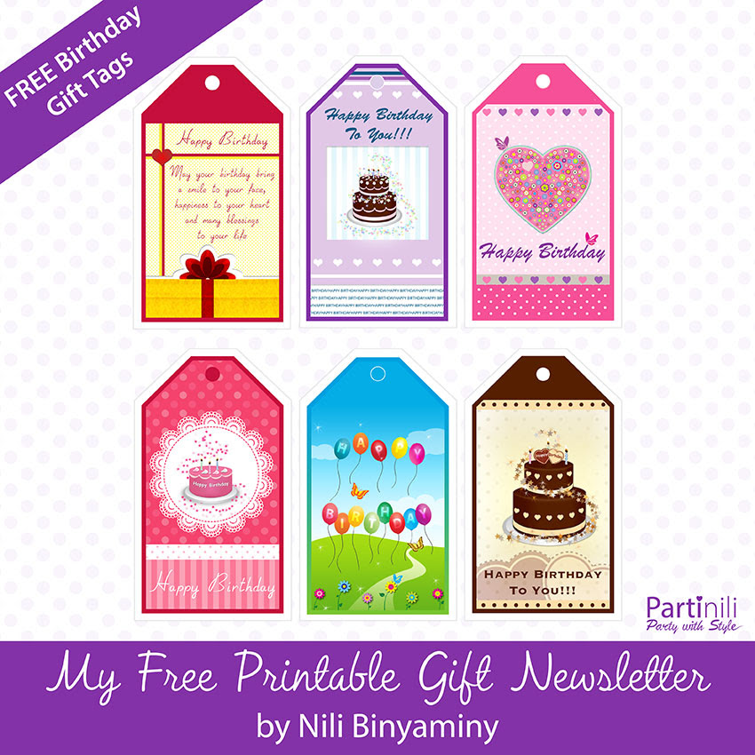 Printable Gift Tags