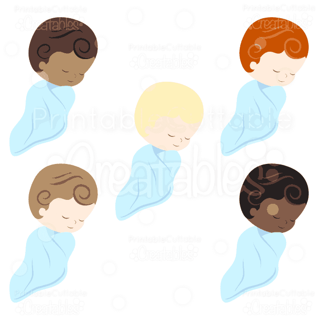 Download Sweet Baby Boy SVG Cut File & Clipart