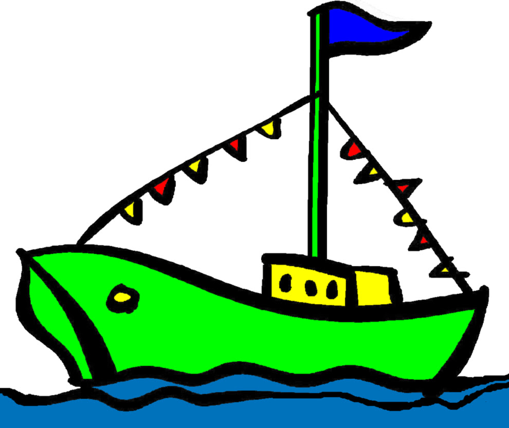Disegno di Battello per Minicrociera da scaricare
