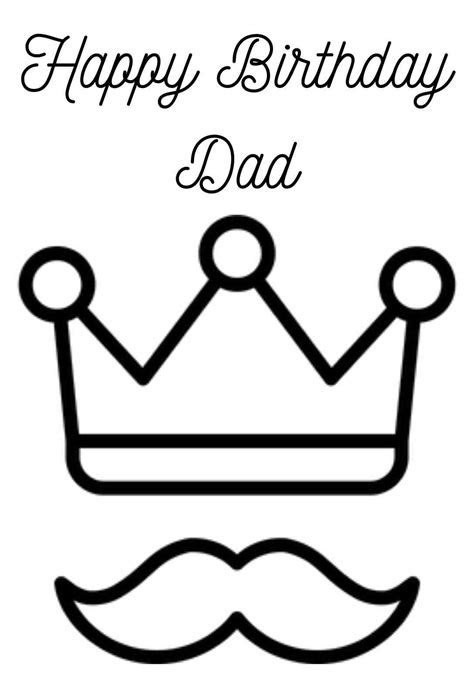  awesome coloring pages for dad papa cards free printbirthdaycards