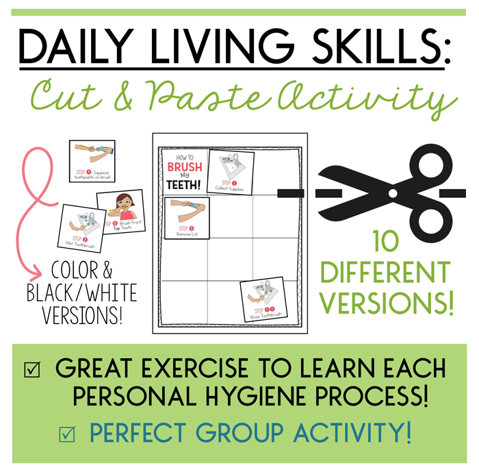 Daily Living Skills: Strategies to Help Sequence & Achieve ...