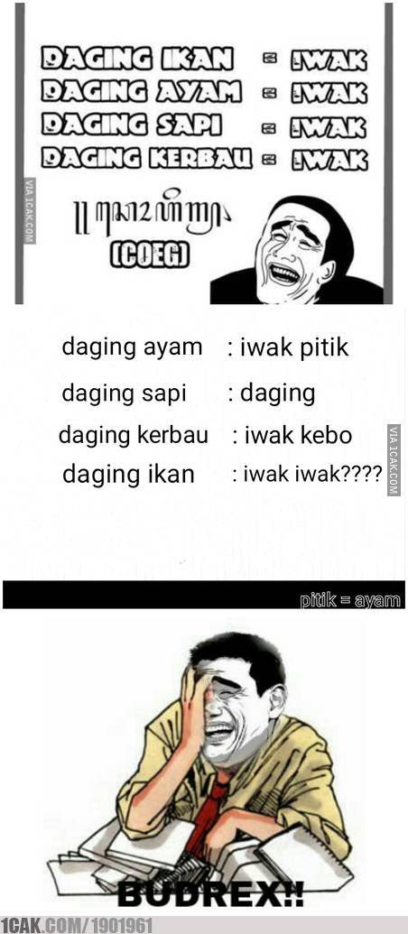 10 Gambar Meme Lucu Bahasa Jawa Ini Bikin Kamu Ngakak Lihatnya