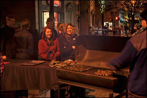 Chestnuts Roasting on an Open Fire