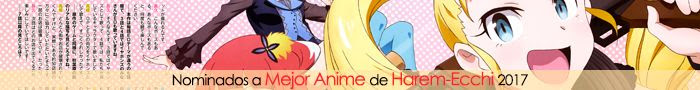 Nominados a Mejor Anime de Harem-Ecchi 2017