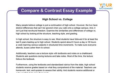 Free Download compare and contrast essay introduction examples PDF Free Download & Read PDF