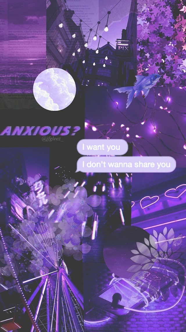 Aesthetic Wallpaper Iphone Purple