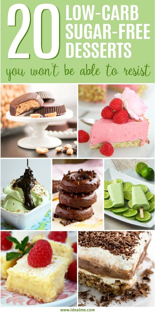 20 Best Low-Carb Sugar-Free Dessert Recipes - Ideal Me
