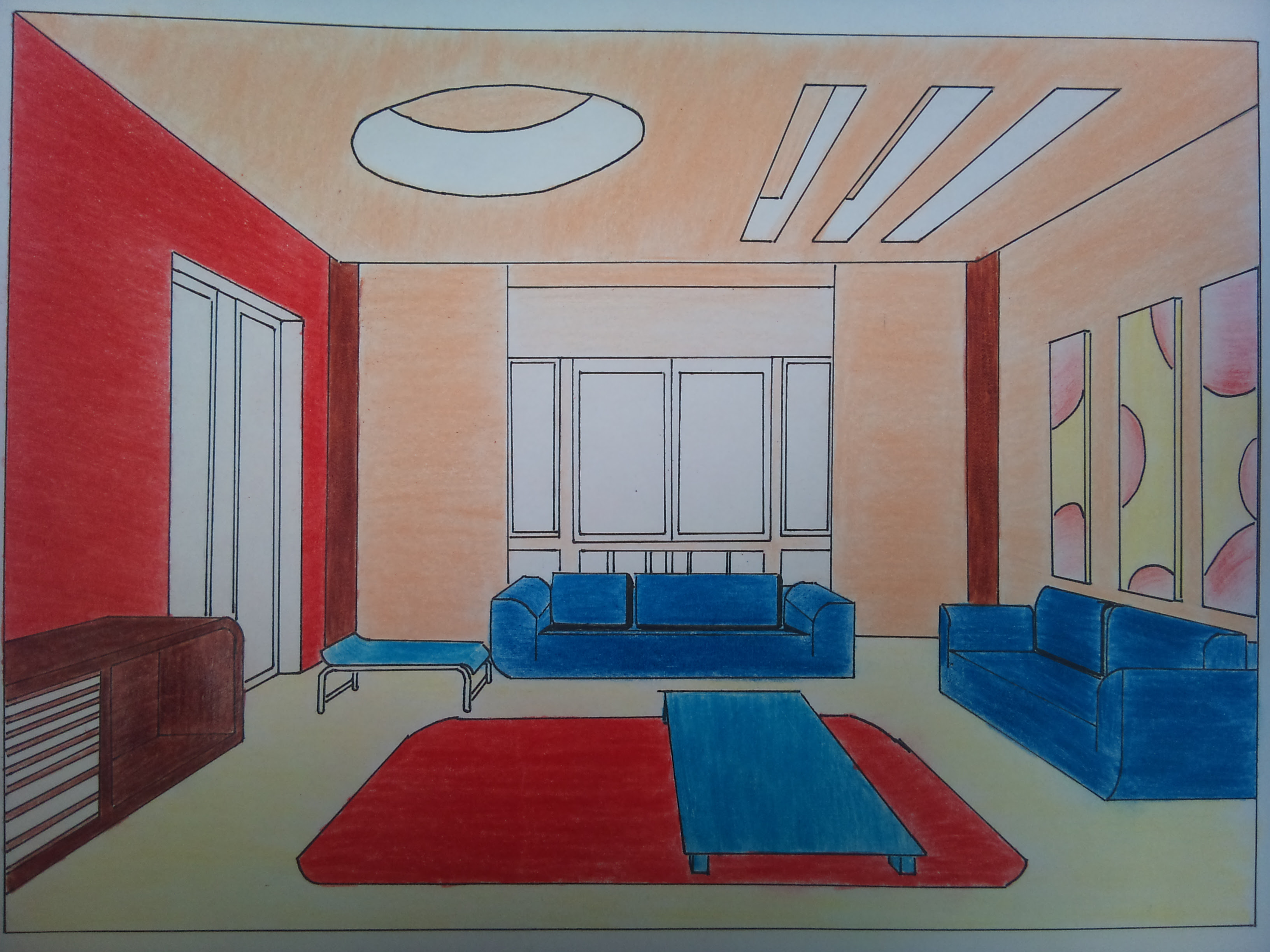 Ilustrasi gambar rumah  themiraclesofworld