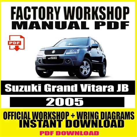 PDF 2005 Suzuki Grand Vitara Factory Service Repair Manual