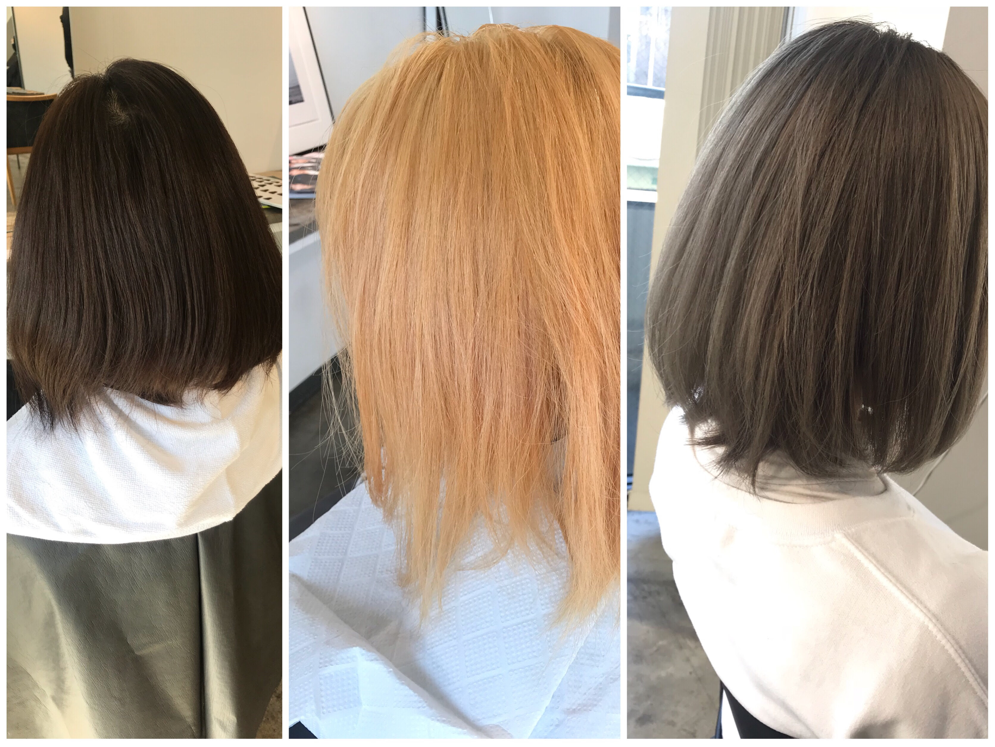 黒染めしてもまたブリーチをして明るく綺麗にヘアカラーするポイント
