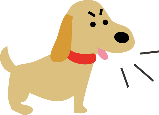 犬のイラスト 無料イラストフリー素材