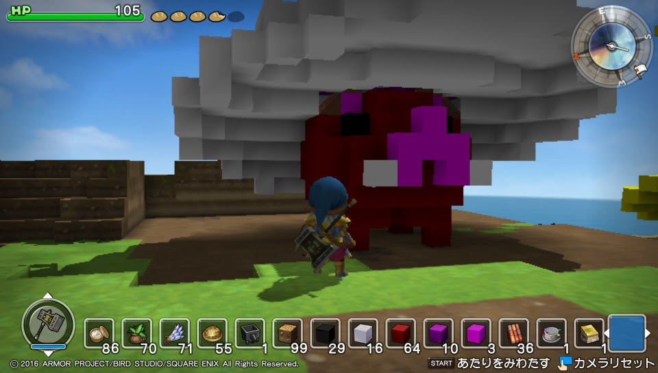 ドラクエビルダーズフリービルドモード感想 Hishidama S Dqb