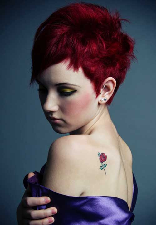 24 Really Cute Short Red Hairstyles Styles Weekly