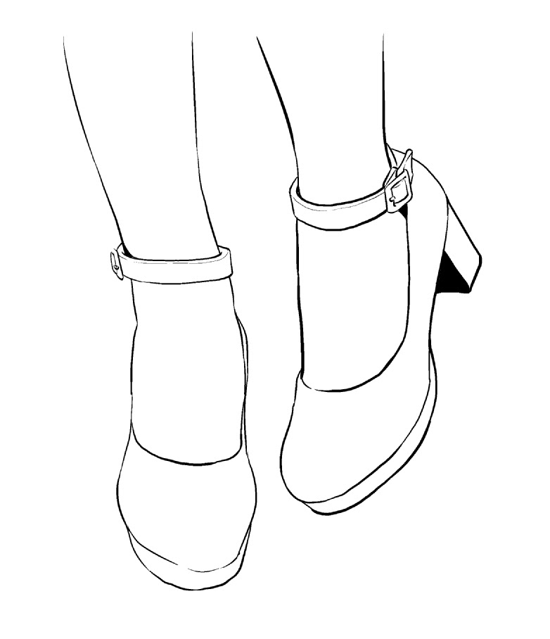 漫画テクニック 足 靴の描き方 種類による靴の描き分け方とは Oyukihan S Blog 漫 パワー充電所