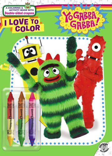 coloring pages yo gabba gabba