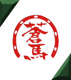 蹄鉄のイラストのかわいい印鑑の作成と通販 おしゃれで個性的なオリジナルの印鑑 蒼馬