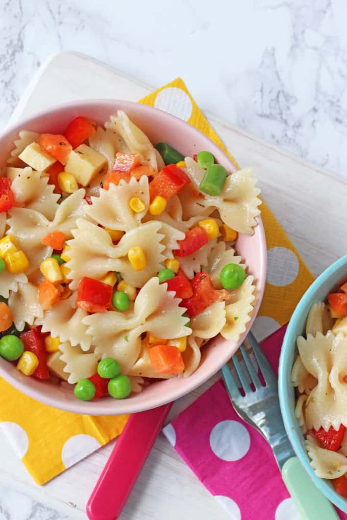 Easy Pasta Salad for Kids - My Fussy Eater | Healthy Kids Recipes