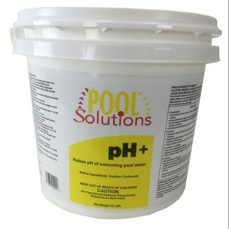 Pool Solutions Swimming Pool 25 Lbs Water Balance pH+ Plus Increaser P31025DE