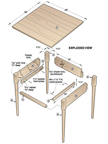 Woodwork Woodworking Plans Night Stand PDF Plans
