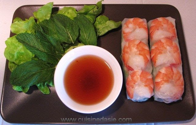 Recette simple et rapide : les rouleaux de printemps aux crevettes