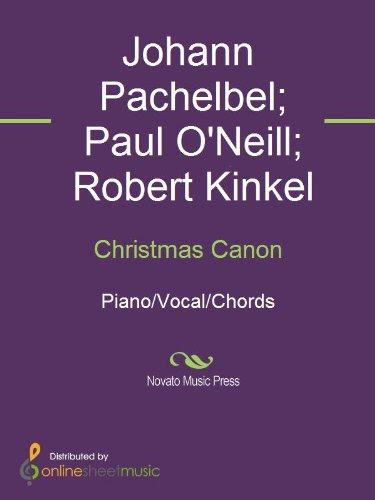 Christmas Canon, by Johann Pachelbel, Paul O'Neill, Robert Kinkel, Trans-Siberian Orchestra