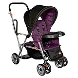Joovy Caboose Stand On Tandem Stroller, Purpleness