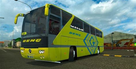 mercedes benz  bus mod ets  euro truck simulator  mods