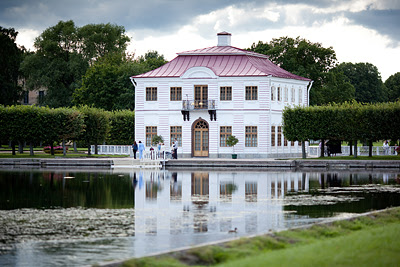 Marly Palace, Peterhof (Petrodvorets), St. Petersburg, Russia