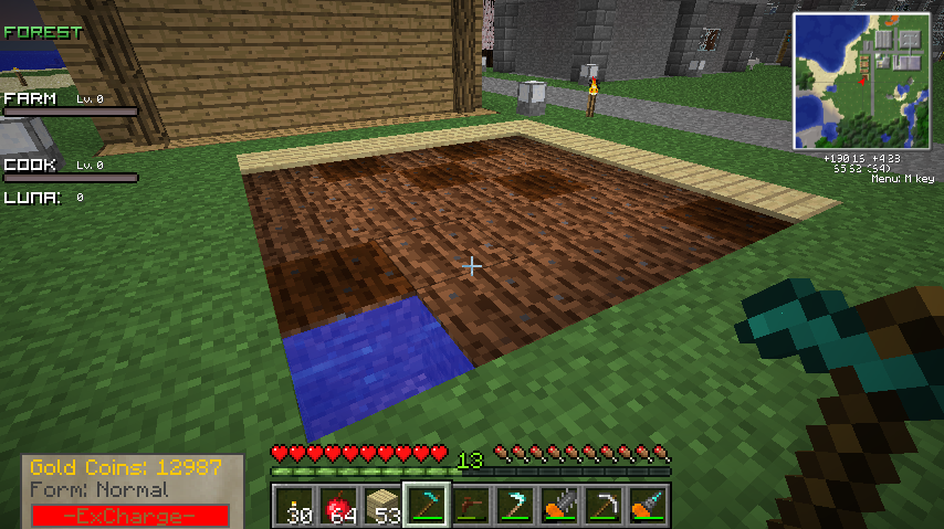 15 畑の開拓 Mod日記 みね缶 Minecraft マインクラフト Mod解説