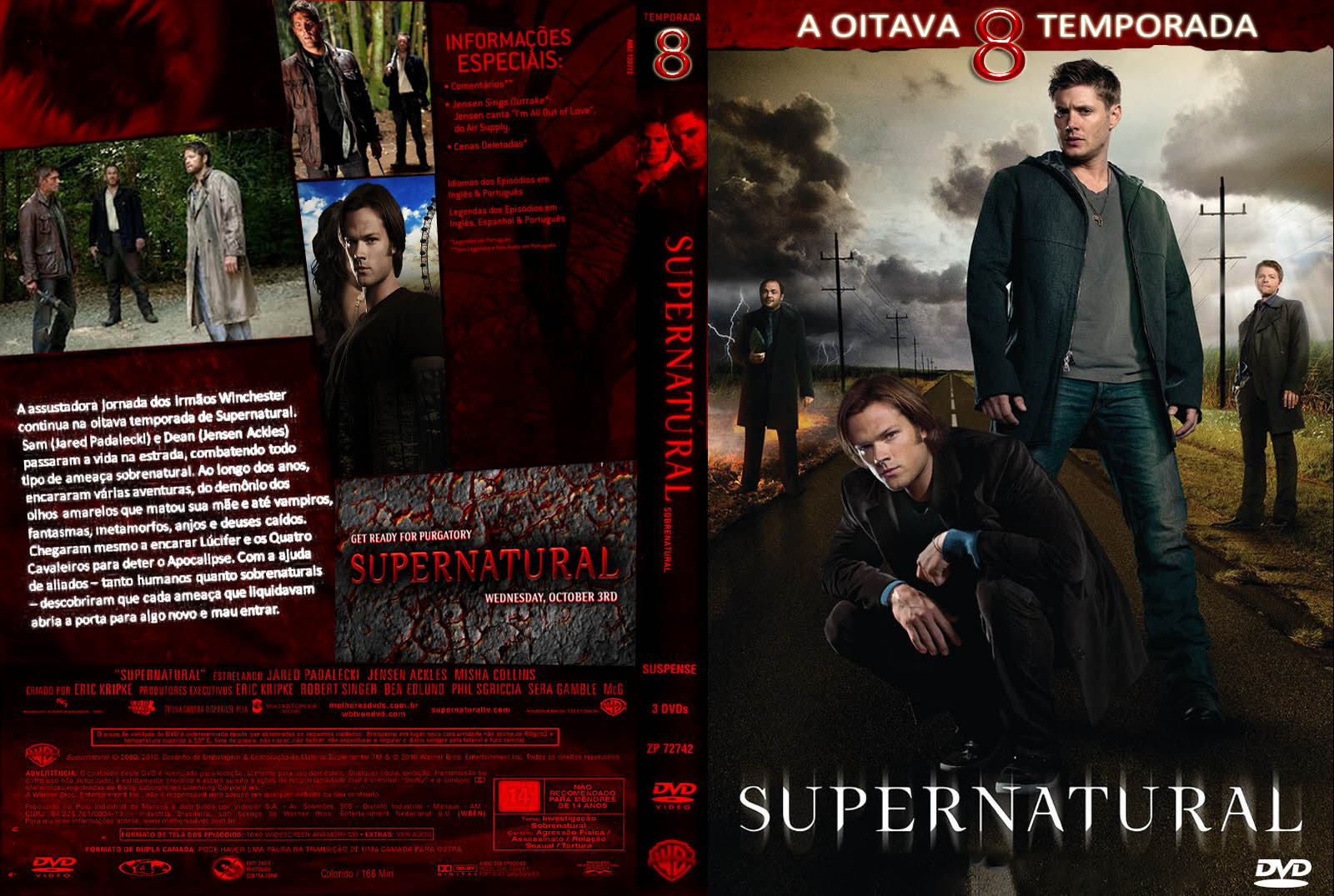 Supernatural 8º Temporada Torrent - DVDRip Dublado (2013)