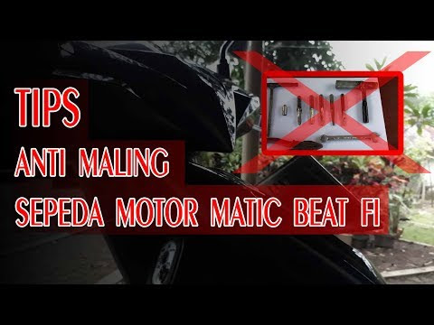 VIDEO : tips sederhana anti maling sepeda motor matic beat fi - caraini merupakancaraini merupakancarasederhana yang bisa dilakukan untuk mencegah kehilangan sepedacaraini merupakancaraini merupakancarasederhana yang bisa dilakukan untuk  ...
