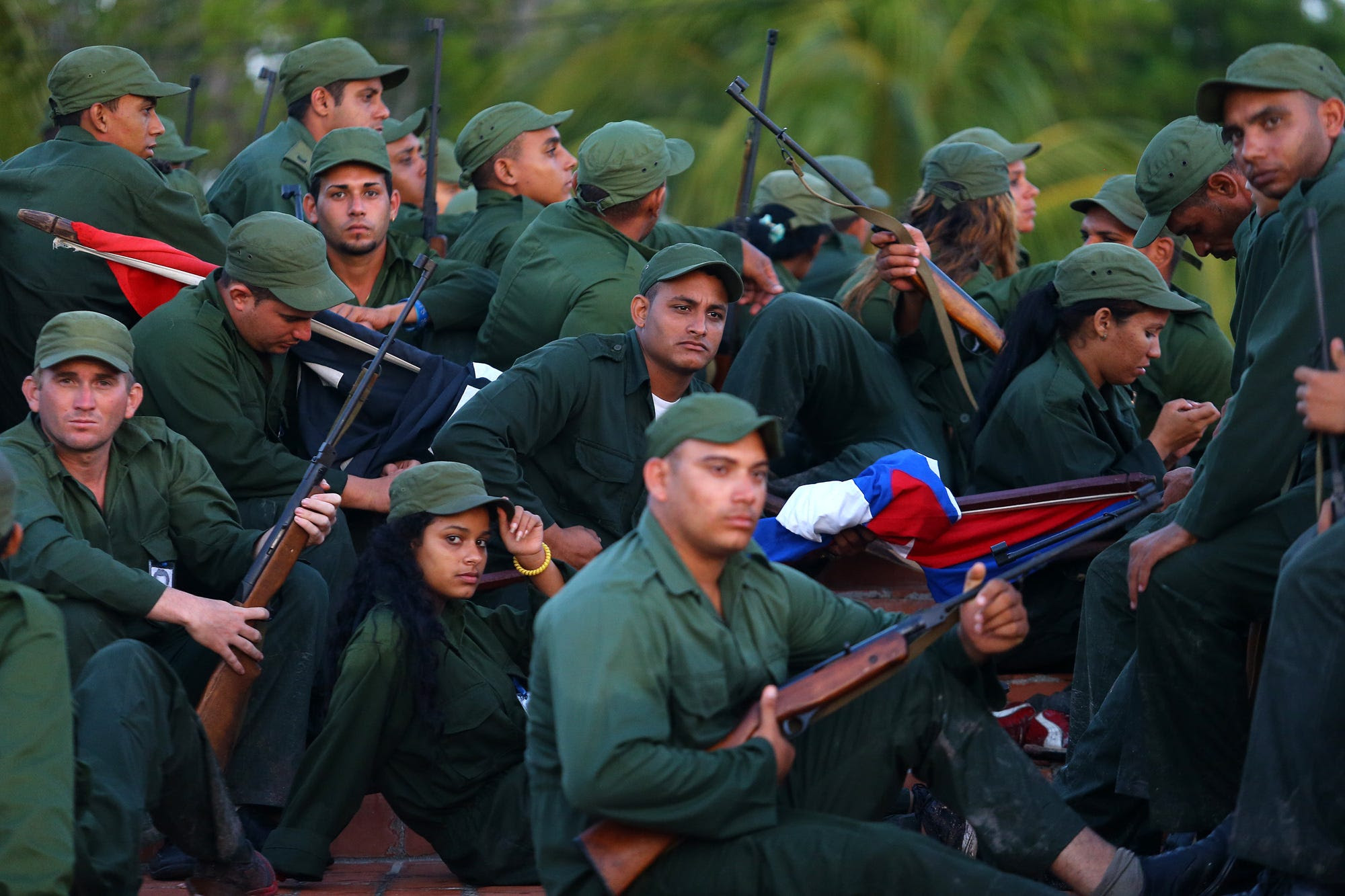 Cuban soldiers