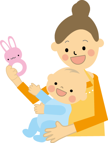赤ちゃん 育児 無料イラスト フリー素材 2