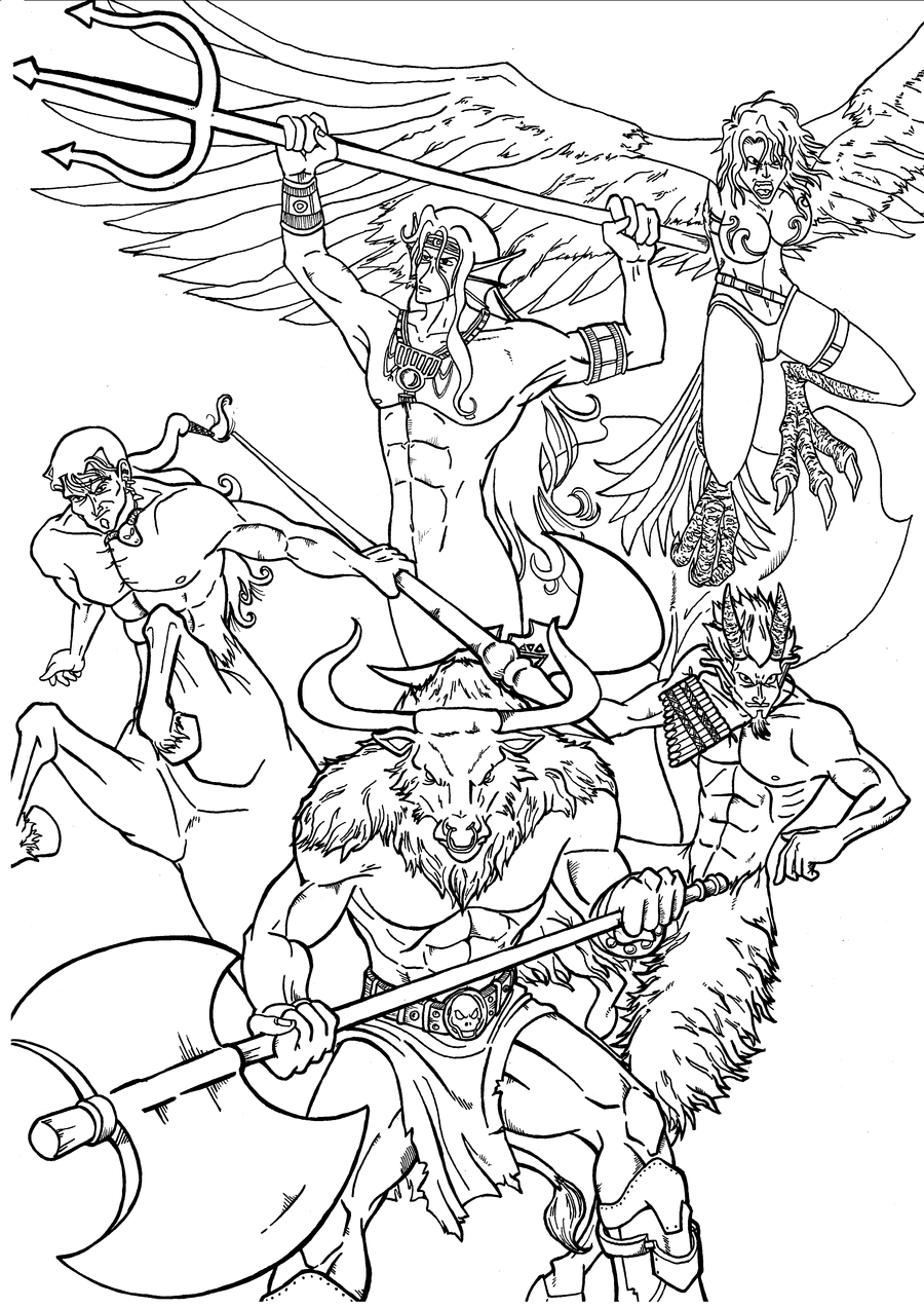 Greek Mythology by 0-Pau-0 on DeviantArt