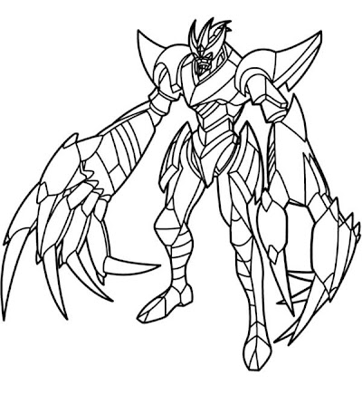 Bakugan Coloring Pages Dan