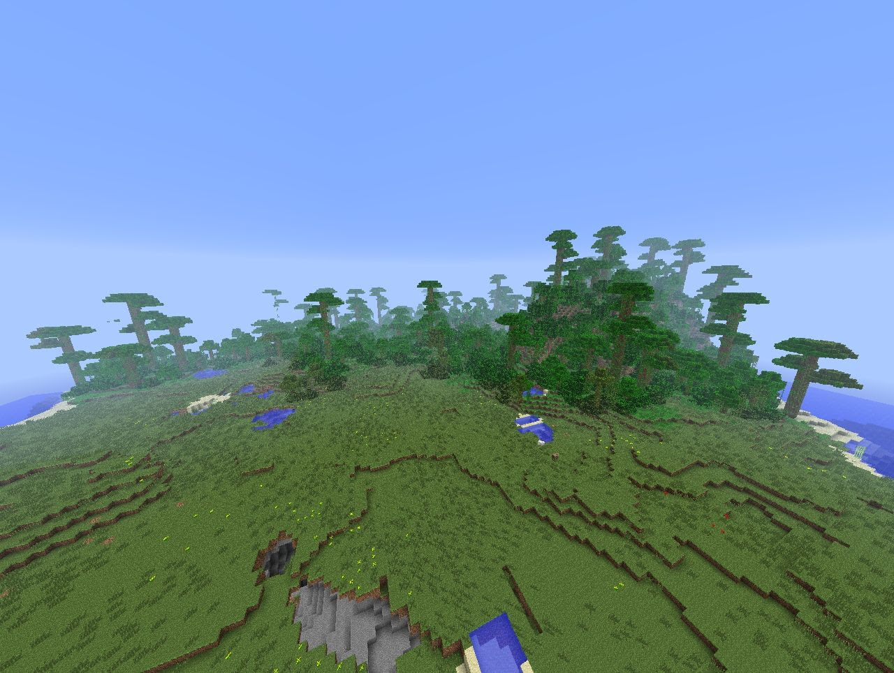 Epic seed[Jungle, forest, flying, island, swamp, plains 