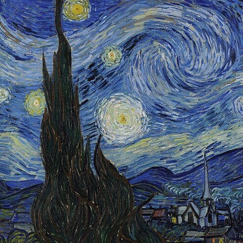 皆既月食なので月の絵画6選 ゴッホやミュシャなど アートの定理
