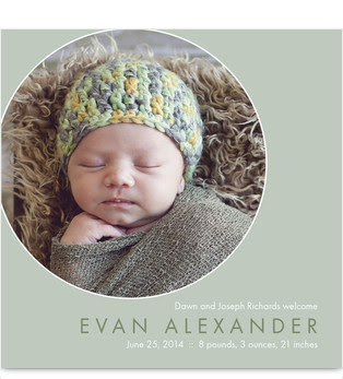 Sample up to 3 Birth Announcements for FREE at Cardstore.com! Use coupon code CAK2963, Valid thru 8/