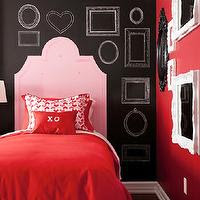 pink-and-gray-girls-bedrooms - Design, decor, photos, pictures ...